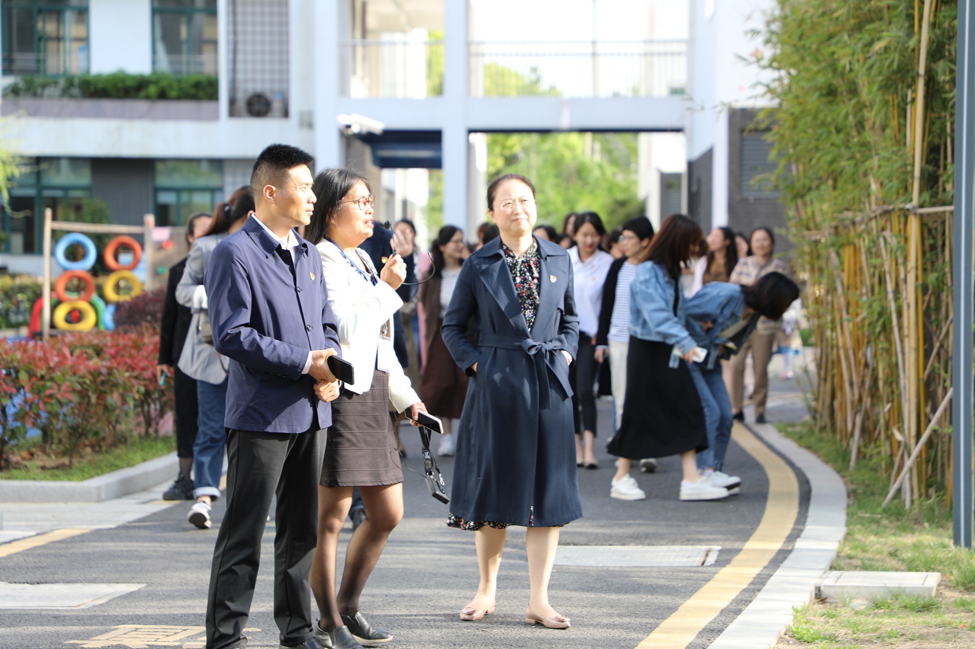 20230421姑苏实小与张家港市白鹿实小开展校际交流